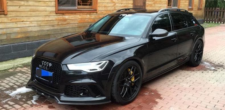 Audi C7.5 RS6 Carbon Fibre K Style Full Carbon Fibre Kit (2016 - 2019) - Aggressive K Style Full Carbon fibre kit to give the maximum aggression look on your Audi RS6 Avant! Full Kit includes: Side Skirts - Front Lip Spoiler - Rear Diffuser Suitable CarsAudi C7.5 RS6 Avant (2016 - 2019)