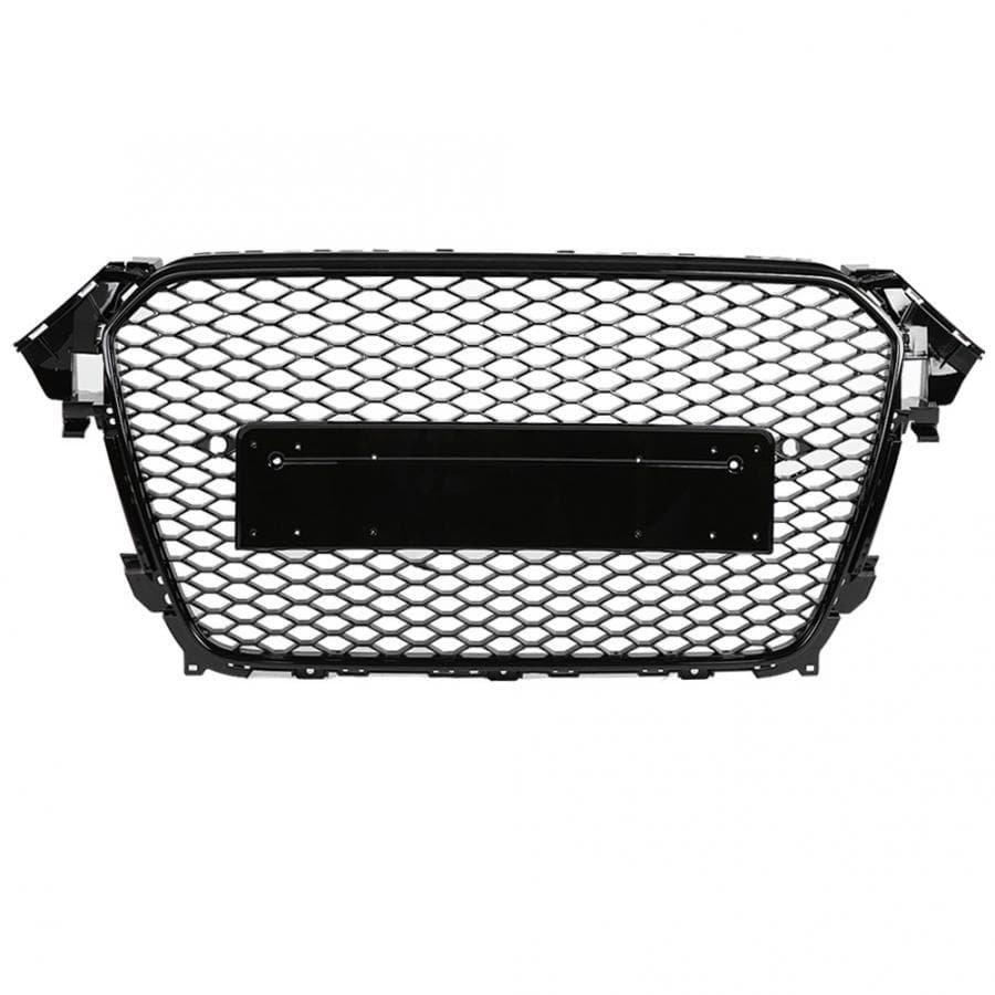 Audi A4/S4 (B8.5) RS4 Style Gloss Black Honeycomb Front Grille
