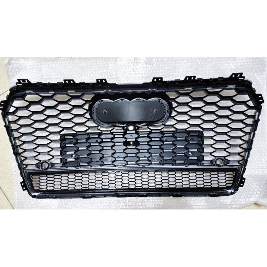 Audi A7/S7 (C7.5) RS7 Style Gloss Black Honeycomb Front Grille V2