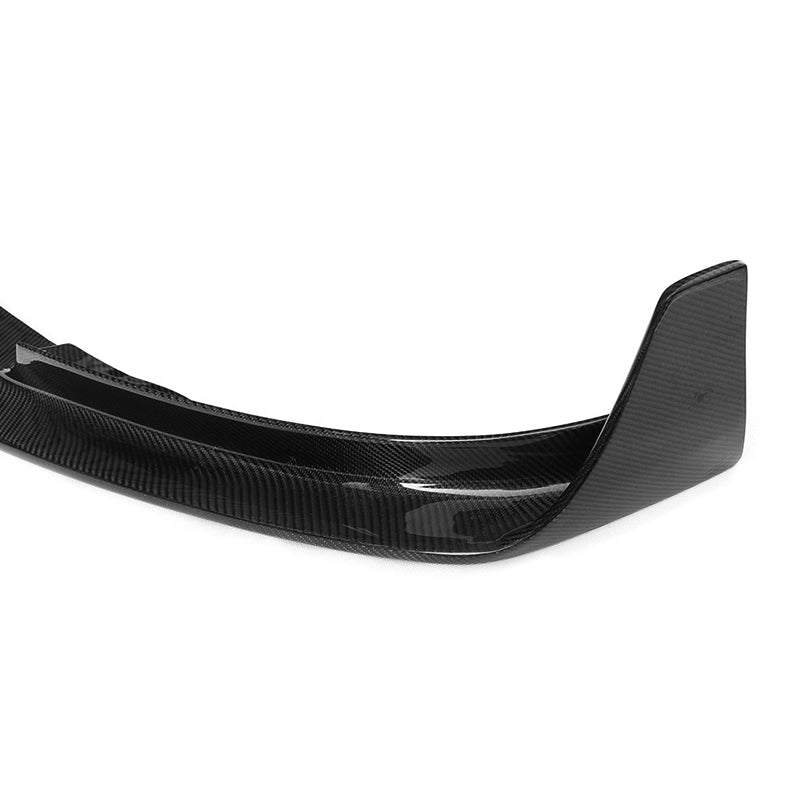 Tesla Model 3 Vorsteiner Style Carbon Fibre Front Lip Spoiler - Manufactured from 2*2 Carbon Fibre Weave or finished in Forged Carbon Fibre. Producing an aggressive visual change to the Front of your Tesla Model 3 with this Vorstiner Carbon Fibre front lip spoiler. Available in Gloss 2*2 Carbon Fibre and Forged Carbon Fibre Finishes.