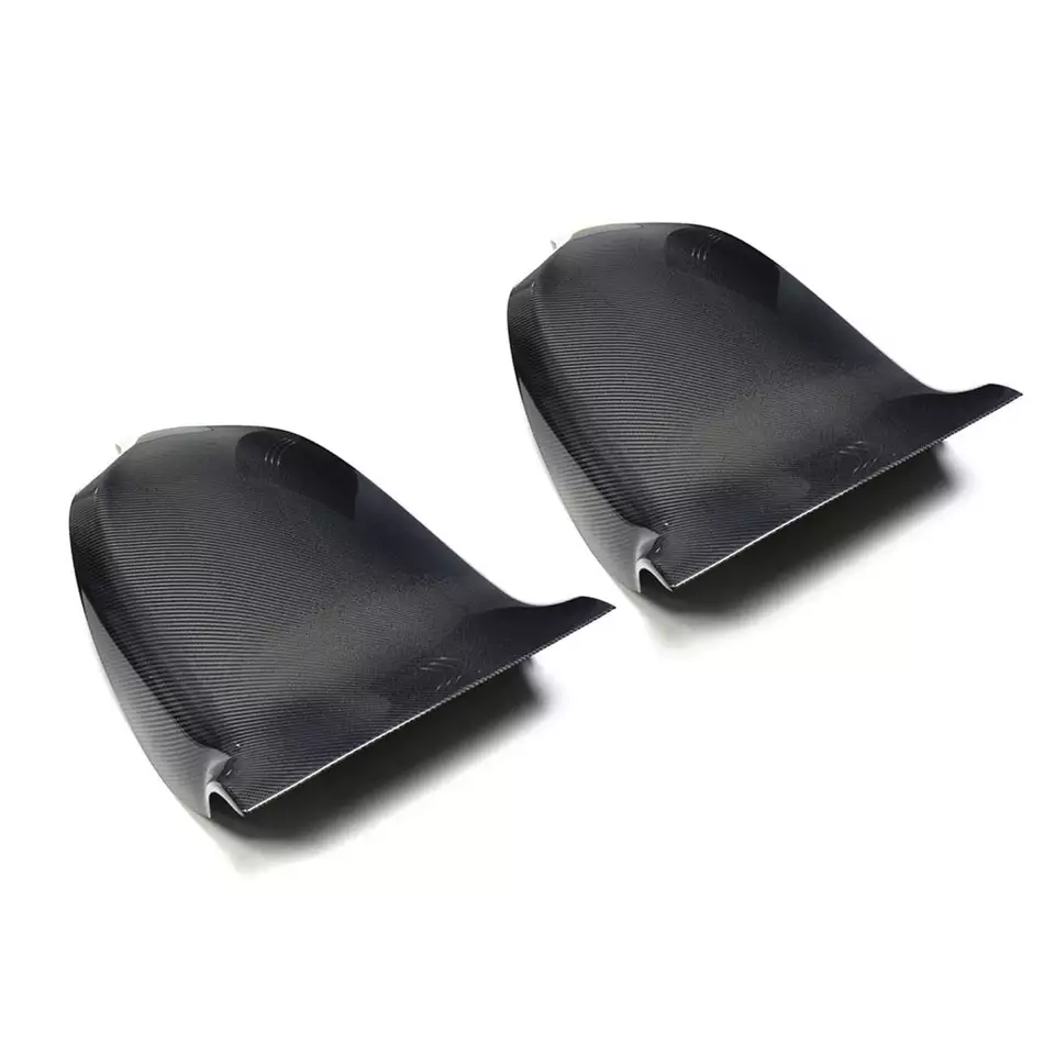 Tesla Model S 1st Gen Performance Style Carbon Fibre Seat Back Covers - Manufactured from Pre-Preg Carbon fibre and designed to fit perfectly onto the Model S seat backs to bring the class of Carbon Fibre to the Interior of the Tesla Model S. Designed to fit the 2012,2013,2014,2015,2016,2017,2018,2019 and 2020 Models.