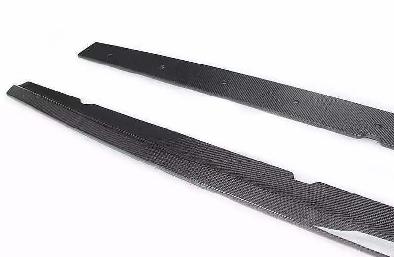 Volkswagen Golf (Mk6) R MTC Style Carbon Fibre Side Skirts  - Manufactured from 2*2 Carbon Fibre Weave. The Golf MK6 GTI R Carbon Fibre side skirts complement the Golf R Mk6 Perfectly by adding a touch of added performance styling to the side of the Golf Mk6 R Model. 