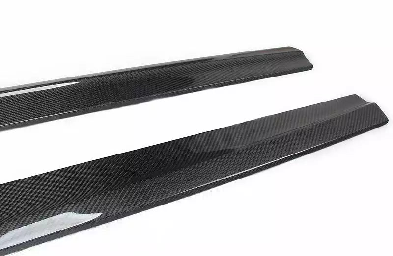 Volkswagen Golf (Mk6) R MTC Style Carbon Fibre Side Skirts  - Manufactured from 2*2 Carbon Fibre Weave. The Golf MK6 GTI R Carbon Fibre side skirts complement the Golf R Mk6 Perfectly by adding a touch of added performance styling to the side of the Golf Mk6 R Model. 